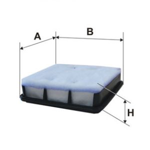 Filtru aer MITSUBISHI L200 / TRITON platou / sasiu (KA_T, KB_T) 2.5 DI-D 4WD (KB4T) diesel 178 cai FILTRON AP 120/2