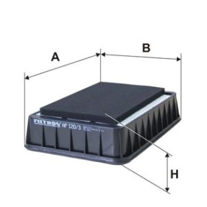 Filtru aer MITSUBISHI OUTLANDER II (CW_W) 2.4 (CW5W) benzina 170 cai FILTRON AP 120/3