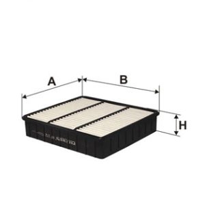 Filtru aer MITSUBISHI LANCER IV hatchback (C6_A, C7_A) 1.8 GTi 16V (C69A) benzina 140 cai FILTRON AP 172