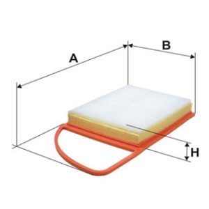 Filtru aer MITSUBISHI ASX (GA_W_) 1.6 DI-D 4WD diesel 114 cai FILTRON AP 196