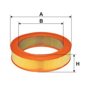 Filtru aer MITSUBISHI COLT I (A15_A) 1.4 Turbo (A152A) benzina 105 cai FILTRON AR 329