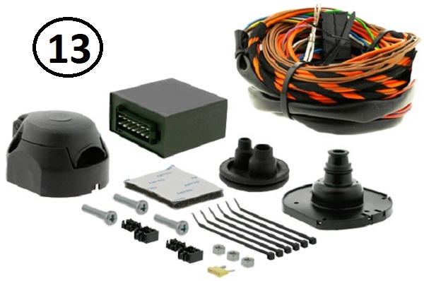 Ansamblu electric bara de remorcare MITSUBISHI OUTLANDER III (GG_W, GF_W, ZJ, ZL, ZK) 2.4 Hybrid 4WD benzina/elector 224 cai BOSAL 550-588