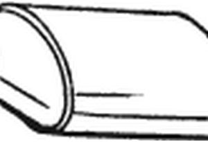 Catalizator MITSUBISHI LANCER VI (CJ_, CP_) 1.3 12V (CK1A) benzina 75 cai BOSAL 099-057