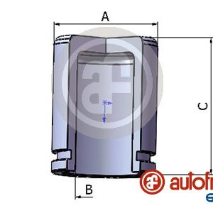 Piston etrier frana MITSUBISHI L200 (K7_T, K6_T, K5_T) 2.5 TD 4WD (K74T) diesel 115 cai AUTOFREN SEINSA D025279
