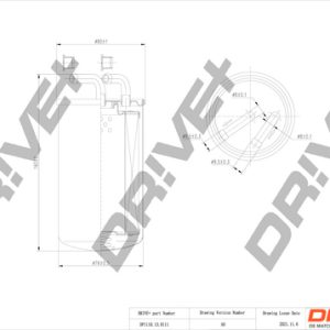 Filtru combustibil MITSUBISHI LANCER VIII Sportback (CX_A) 2.0 DI-D (CX8A) diesel 140 cai DRIVE DP1110.13.0111