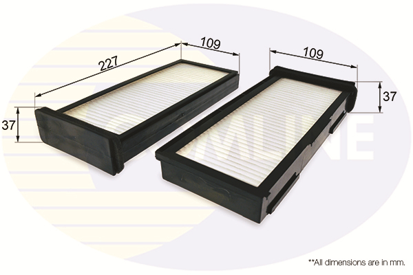 Filtru polen MITSUBISHI CARISMA limuzina (DA_) 1.9 TD (DA4A) diesel 90 cai COMLINE EKF195