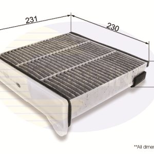Filtru polen MITSUBISHI OUTLANDER I (CU_W) 2.4 HDD Mivec (CU5W) benzina 160 cai COMLINE EKF349A
