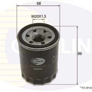 Filtru ulei MITSUBISHI L200 (K7_T, K6_T, K5_T) 2.4 4WD (K75T) benzina 132 cai COMLINE EOF074