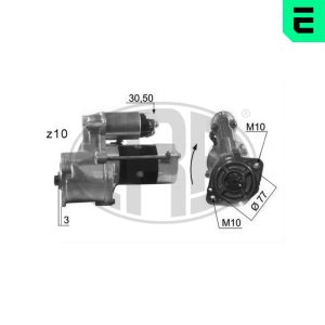 Electromotor MITSUBISHI L 300 III caroserie (P0_V, P1_V, P2_V) 2.5 D (P05V, P05W, P15V) diesel 69 cai ERA 220013A