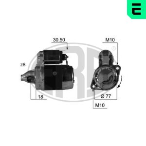 Electromotor MITSUBISHI L200 (K3_T, K2_T, K1_T, K0_T) 2.0 4WD benzina 86 cai ERA 220382A