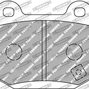 Placute frana MITSUBISHI LANCER VII (CS_A, CT_A) EVO VII (CT9A) benzina 280 cai FERODO RACING FCP1562Z