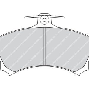 Placute frana MITSUBISHI COLT VI (Z3_A, Z2_A) 1.5 (Z23A) benzina 109 cai FERODO FDB1738
