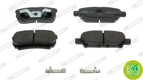 Placute frana MITSUBISHI LANCER VII (CS_A, CT_A) EVO IX (CT9A) benzina 280 cai FERODO FDB1839