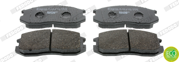 Placute frana MITSUBISHI COLT III (C5_A) 1.8 Diesel GLX (C54A) diesel 60 cai FERODO FDB759