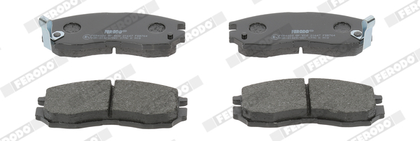 Placute frana MITSUBISHI L400 bus (PD_W, PC_W, PA_V, PB_V, PA_W) 2.5 TD 4WD (PD5V/W) diesel 99 cai FERODO FDB764