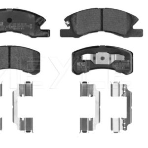 Placute frana MITSUBISHI MIRAGE / SPACE STAR VI hatchback (A0_A) 1.2 (A03A) benzina 80 cai MEYLE 025 242 2914/W
