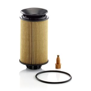 Filtru ulei MITSUBISHI Canter (FE5, FE6) VI 7C15 EcoHybrid Complet hibrid 150 cai MANN-FILTER HU 7022 z KIT