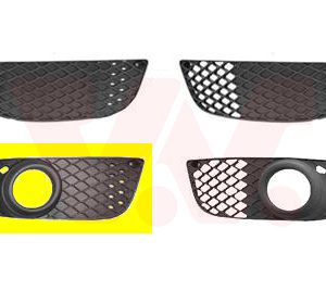 Grila ventilatie bara protectie MITSUBISHI LANCER VIII (CY_A, CZ_A) 2.0 i 4WD (CZ4A) benzina 154 cai VAN WEZEL 3232594