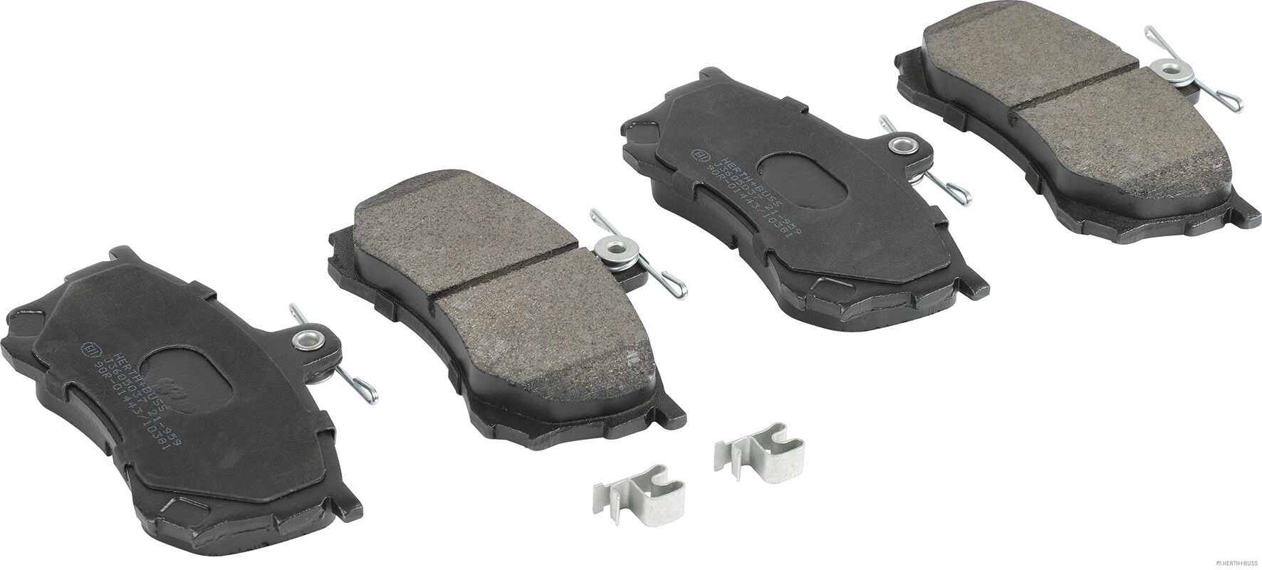 Placute frana MITSUBISHI CARISMA limuzina (DA_) 1.6 (DA1A) benzina 99 cai HERTH BUSS JAKOPARTS J3605037