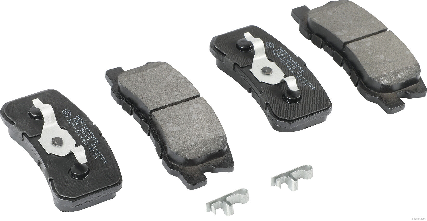 Placute frana MITSUBISHI OUTLANDER II (CW_W) 2.0 4WD benzina 147 cai HERTH BUSS JAKOPARTS J3615010