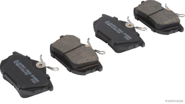 Placute frana MITSUBISHI CARISMA limuzina (DA_) 1.6 (DA1A) benzina 103 cai HERTH BUSS JAKOPARTS J3615012