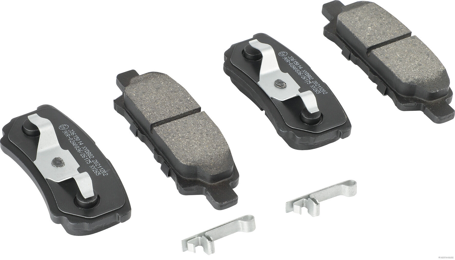 Placute frana MITSUBISHI OUTLANDER I (CU_W) 2.4 4WD (CU5W) benzina 160 cai HERTH BUSS JAKOPARTS J3615014