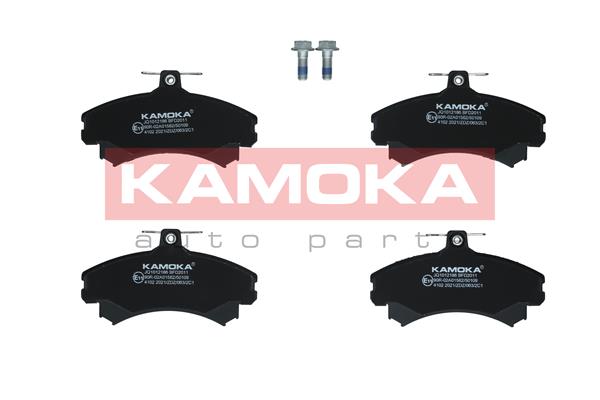 Placute frana MITSUBISHI COLT VI (Z3_A, Z2_A) 1.1 LPG Benzina/Autogaz (GPL) 75 cai KAMOKA JQ1012186