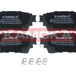 Placute frana MITSUBISHI ECLIPSE CROSS (GK_, GL_) 2.2 DiD 4WD (GK9W) diesel 148 cai KAMOKA JQ101535