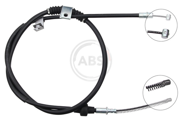 Cablu frana de parcare MITSUBISHI ASX (GA_W_) 1.6 MIVEC (GA1W) benzina 116 cai ABS K12083