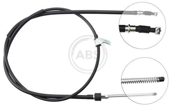 Cablu frana de parcare MITSUBISHI L200 (K7_T, K6_T, K5_T) 2.5 TD 4WD (K74T) diesel 133 cai ABS K16807