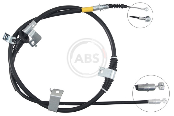 Cablu frana de parcare MITSUBISHI ASX (GA_W_) 1.6 MIVEC (GA1W) benzina 117 cai ABS K17635