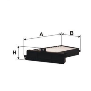 Filtru polen MITSUBISHI GALANT VIII (EA_) 2.4 GDI (EA3A) benzina 144 cai FILTRON K 1170