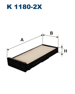 Filtru polen MITSUBISHI CARISMA (DA_) 1.6 (DA1A) benzina 99 cai FILTRON K 1180-2x