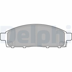 Placute frana MITSUBISHI L200 / TRITON (KA_T, KB_T) 2.5 DI-D (KA4T) diesel 136 cai DELPHI LP2074