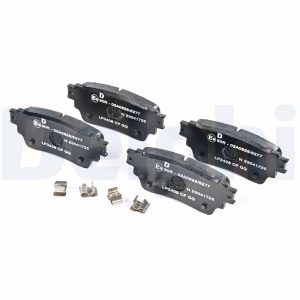 Placute frana MITSUBISHI OUTLANDER III (GG_W, GF_W, ZJ, ZL, ZK) 2.2 DI-D 4WD (GF6W) diesel 150 cai DELPHI LP3408