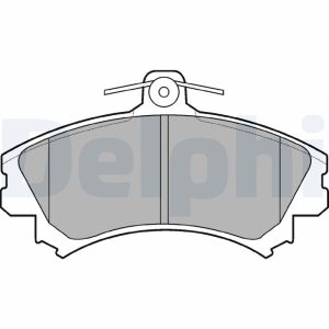Placute frana MITSUBISHI CARISMA (DA_) 1.8 GDI (DA2A) benzina 122 cai DELPHI LP993