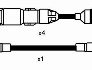 Bujie MITSUBISHI COLT VI (Z3_A, Z2_A) 1.5 (Z23A) benzina 109 cai NGK 6645
