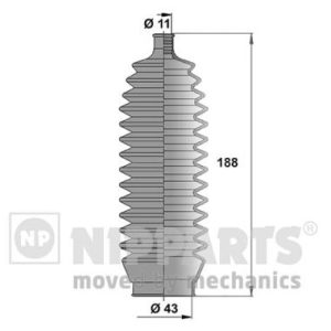 Ansamblu burduf directie MITSUBISHI OUTLANDER I (CU_W) 2.4 4WD (CU5W) benzina 160 cai NIPPARTS J2855000