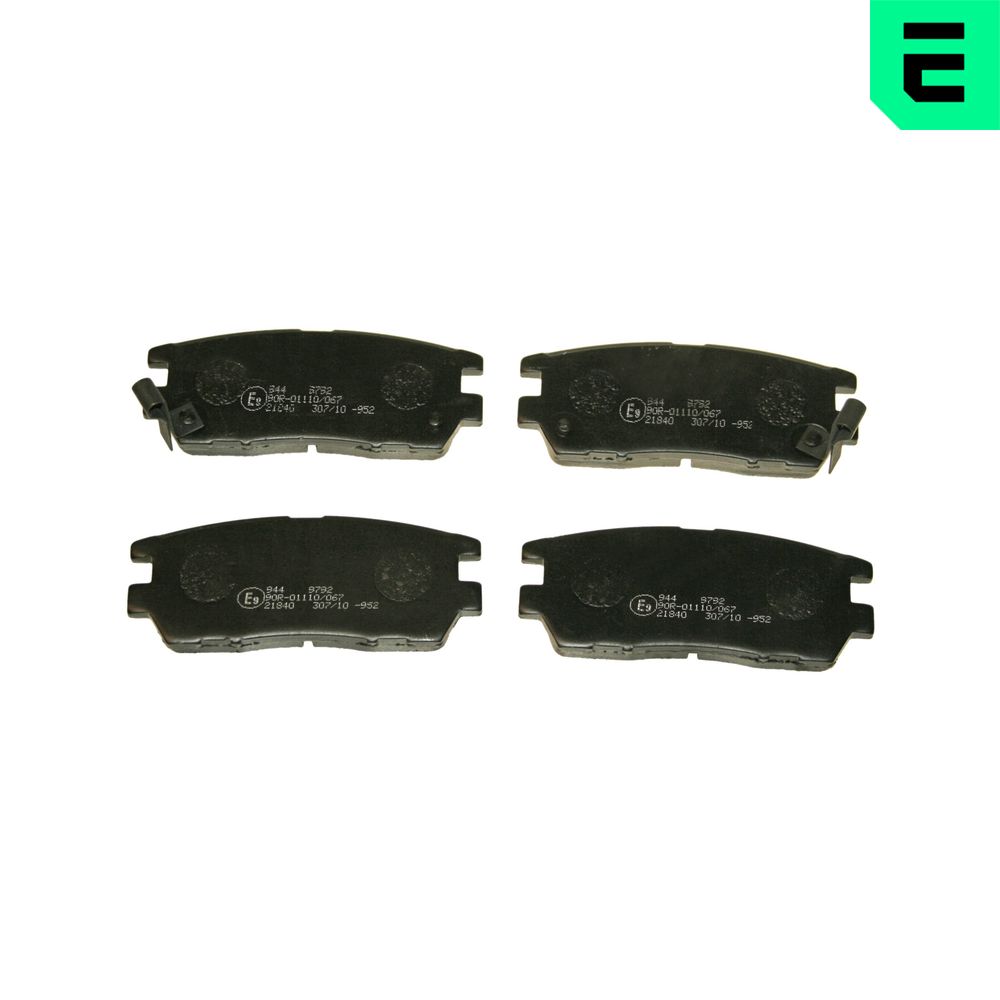 Placute frana MITSUBISHI L400 bus (PD_W, PC_W, PA_V, PB_V, PA_W) 2.4 i 4WD (PD4V/W) benzina 132 cai OPTIMAL BP-09792