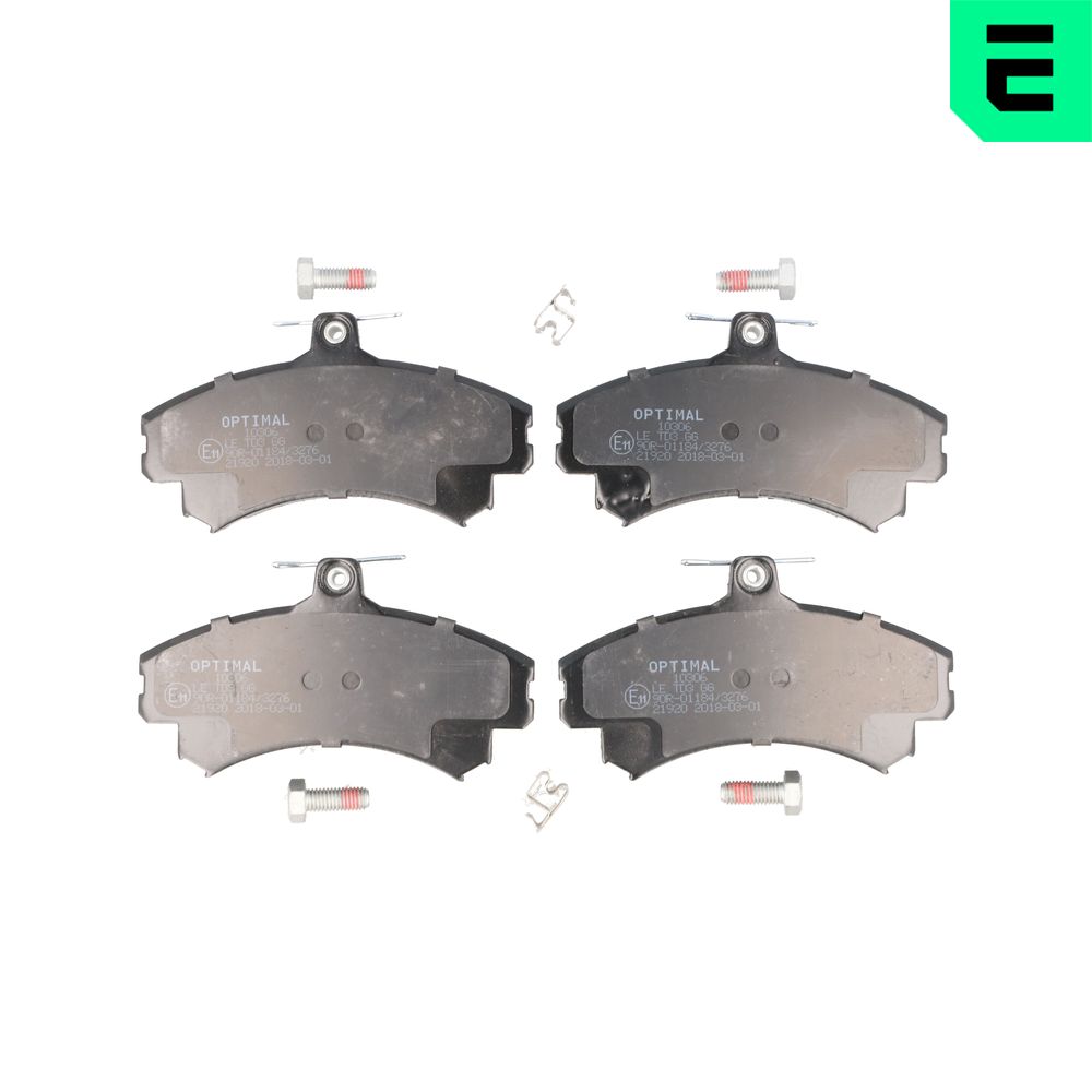 Placute frana MITSUBISHI CARISMA (DA_) 1.8 MSX - 16V (DA2A) benzina 140 cai OPTIMAL BP-10306