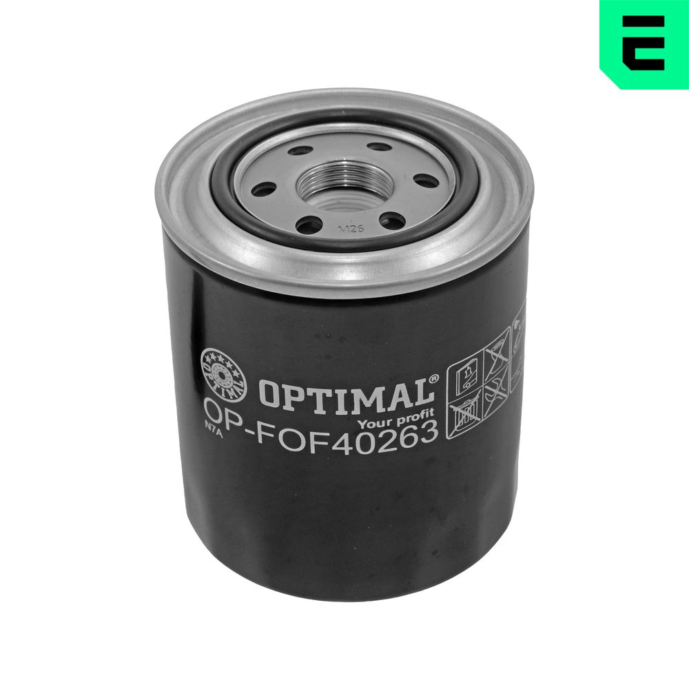 Filtru ulei MITSUBISHI GALANT VII limuzina (E5_A, E7_A, E8_A) 2.0 GLSTD (E57A) diesel 90 cai OPTIMAL OP-FOF40263