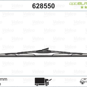 Lamela stergator MITSUBISHI L200 / TRITON (KA_T, KB_T) 2.5 DI-D 4WD (KB4T) diesel 178 cai VALEO 628550