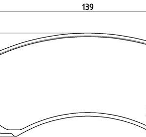 Placute frana MITSUBISHI GRANDIS (NA_W) 2.4 MIVEC (NA4W) benzina 165 cai BREMBO P 54 029