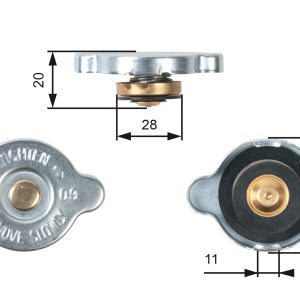 Buson radiator MITSUBISHI COLT VI (Z3_A, Z2_A) 1.5 Ralliart R benzina 180 cai GATES RC124