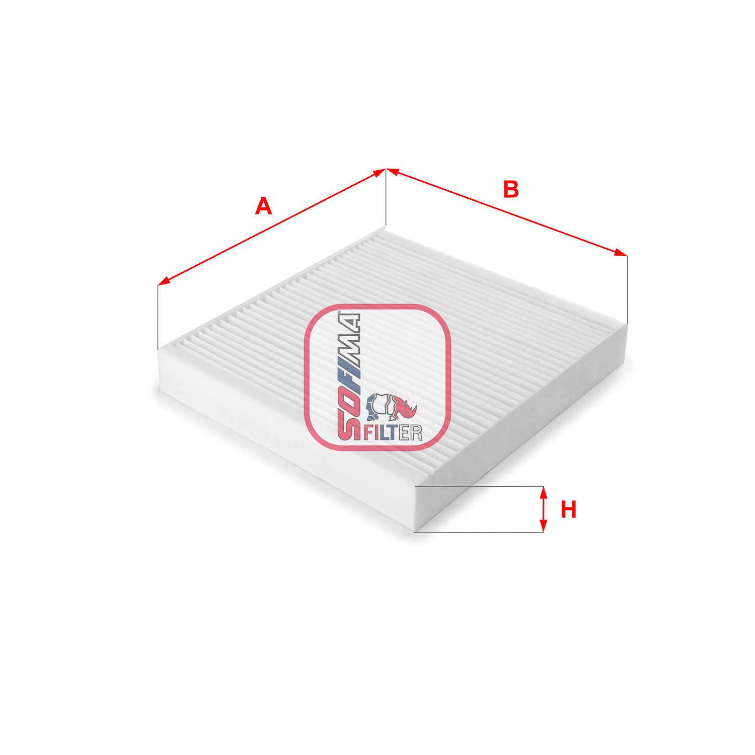 Filtru polen MITSUBISHI ASX (GA_W_) 2.0 MIVEC (GA2W) benzina 150 cai SOFIMA S 3218 C
