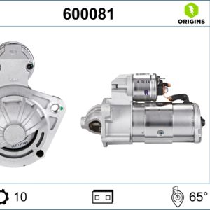 Electromotor MITSUBISHI L200 (K7_T, K6_T, K5_T) 2.5 TD 4WD (K74T) diesel 115 cai VALEO 600081