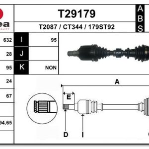 Planetara MITSUBISHI ASX (GA_W_) 1.8 DI-D 4WD (GA6W) diesel 150 cai EAI T29179