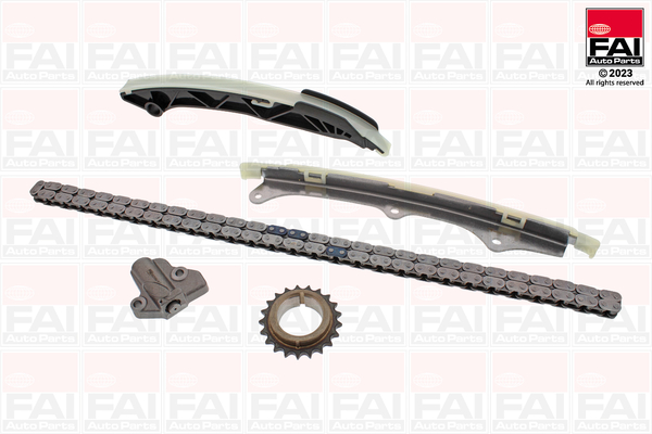 Kit lant de distributie MITSUBISHI OUTLANDER III (GG_W, GF_W, ZJ, ZL, ZK) 2.2 DiD 4WD diesel 179 cai FAI AUTOPARTS TCK341WO