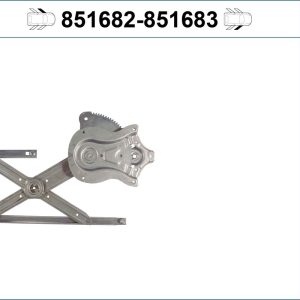 Mecanism actionare geam MITSUBISHI L200 / TRITON platou / sasiu (KA_T, KB_T) 2.5 DI-D (KA4T) diesel 128 cai VALEO 851682