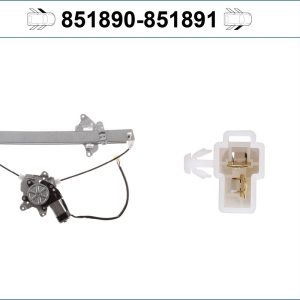 Mecanism actionare geam MITSUBISHI LANCER VII (CS_A, CT_A) 1.6 (CS3A) benzina 98 cai VALEO 851890
